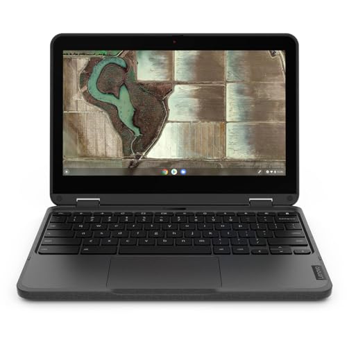 Lenovo 500e Chromebook Gen 3 82JB003XUS 11.6" Touchscreen Convertible 2 in 1 Chromebook - HD - 1366 x 768 - Intel Celeron N4500 Dual-core (2 Core) 1.10 GHz - 4 GB Total RAM - 4 GB On-Board Memory - by Lenovo - Used condition - Image 2