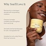 Kitsch Deep Conditioning Hair Mask – Moisturizing Hair Mask for Damaged Hair with Coconut Oil – Hydrating, Strengthening & Frizz-Reducing Hair Care Treatment for Curly, Coily & All Hair Types - 10 oz - Image 3