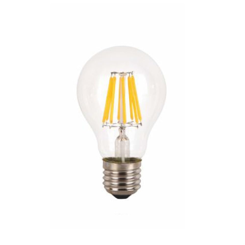 HHF Iluminación del hogar, Paquete de 10, Bombilla de filamento LED A60 AC220V 2W/4W/6W/8W/12W Bombilla Edison iluminación del hogar(Warm White 2700K,12W)