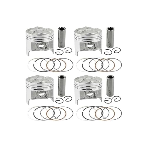 Kit de segments de piston 49,5mm pour moto GSX250R GSF250 GJ73A, lot de 4