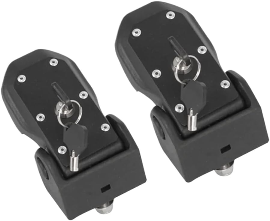 Engine Hood Latch Lock Catch Kit Compatible with JK 07-17 JL Unlimited 18-Later JT 20-Later Metal