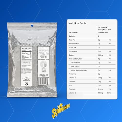 Image of Sqwincher Qwik Stik Zero Single Serve, 0.11 oz Packs, 20 oz Yield, Cool Citrus, 50 /Bag - 1 Each