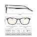 Computer Glasses,Sxacntg Anti Reflective/Eye strain Lens,Blue Light Blocking Gaming Glasses and Prevent Headaches,Sleep Better Glasses for Women/Men/Boys/Girls（Black）