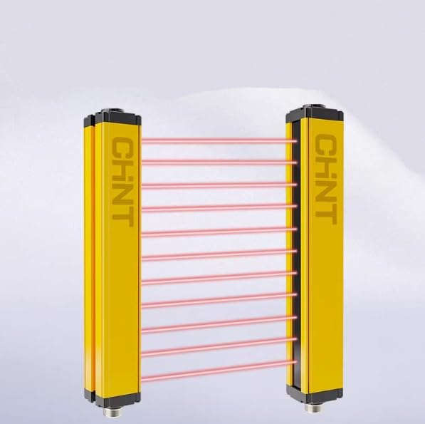 1PC New CHNT Safety Grating ZTPGS-102M04NC Light Curtain Sensor/Infrared Contrast/4 Beam Optical Axis Spacing 10MM Safety Detection Protector Sensor