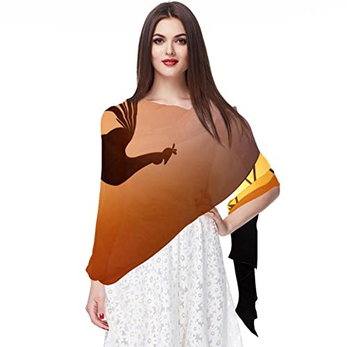 Foulard en mousseline de soie femme pour sublimer un style printanier