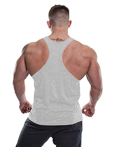 Image of THE BLAZZE 0057 Men's Tank Tops Muscle Gym Bodybuilding Vest Fitness Workout Train Stringers