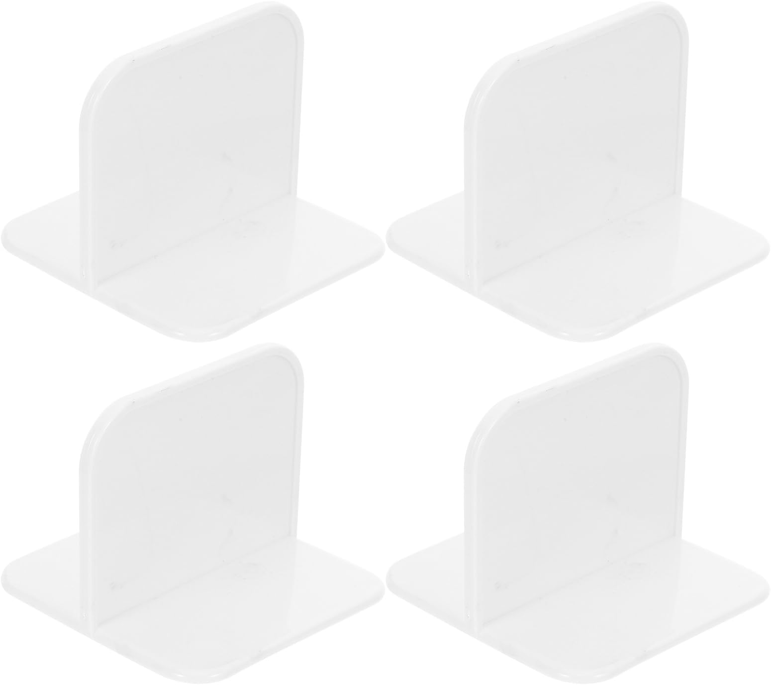 4PCS Baby Playpen Stabilizer - Anti-Slip Adhesive Feet for Toddler Safety, Easy Install, White Plastic, 2.75x2.75x2.16in, Home Use