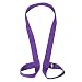 REEHUT Yoga Mat Strap, Adjustable Yoga Mat Carrier Holder for Carrying, Doubles As Yoga Strap for Stretching-Durable/Cotton Yoga Mat Slings (Yoga MAT NOT Included) - Purple