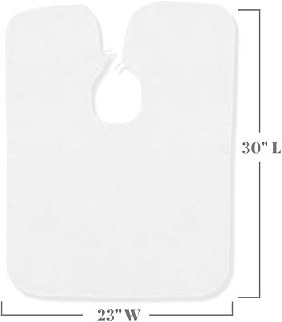 Pro Cosmetics Makeup Cape - White