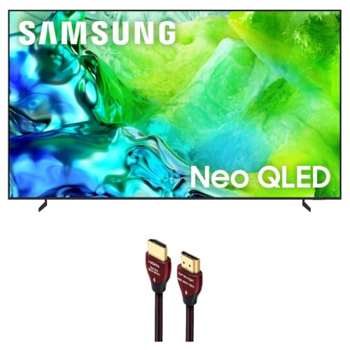 Samsung QN85QN80HA 85" QLED TV with WireLogic 4K-8K-10K HDMI Cable (2026)