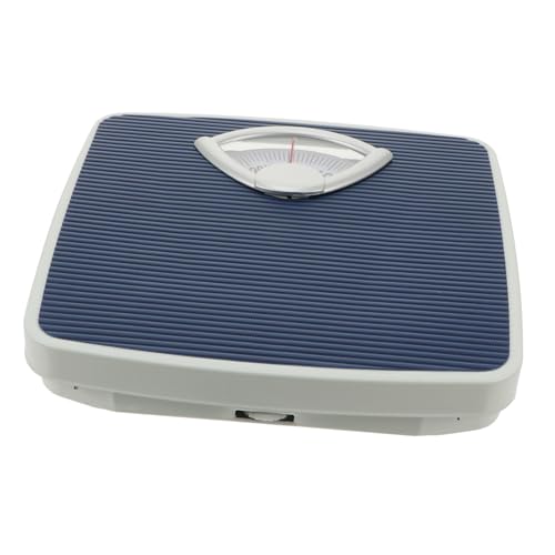 MOLUCKFU Mechanical Weight Scale Dial Body Scale for Home Bathroom Durable Slip Platform Easy Read Analog Display No Batteries Required Fast Response for Accurate Weight