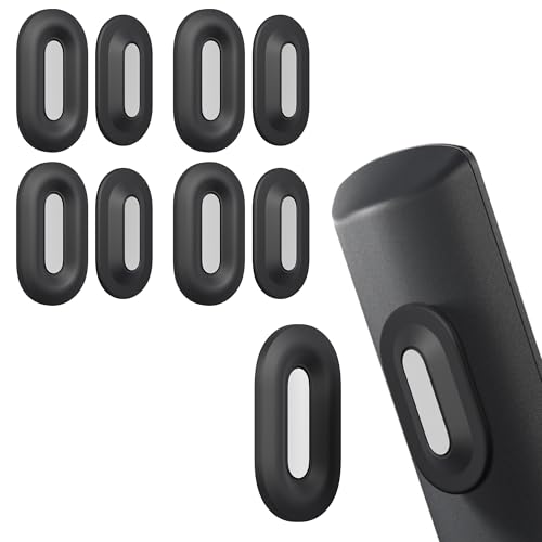 Nearockle 2025 Superstark Magnetische Fernbedienung Halterung, Doppelmagnete Selbstklebend Universal - Wandhalterung Fernbedienung Aufbewahrung für TV/Klimaanlagen/Garagentore(4 Stück, Schwarz)