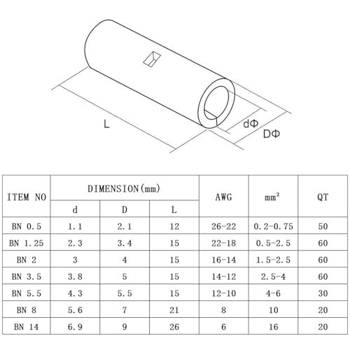 Connecteurs câble batterie en cuivre étamé anti-corrosion Morain - 6