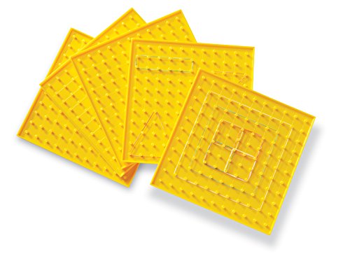 These 5 math manipulatives are great for teaching simple shapes and more advanced concepts like symmetry, angles, and fractions