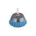 wolfcraft Spazzola a tazza con filo di nylon, delicata, 2729000