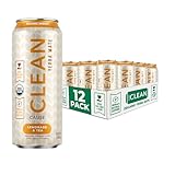 CLEAN Cause Lemonade and Tea Yerba Mate Tea Non-Carbonated, USDA Organic Energy Drink Alternative, Low Sugar, 160mg Natural Caffeine, Soda Alternative, Plant-Based, (15.5oz cans, 12-Pack Case)