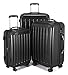 Produktbild Hauptstadtkoffer- Alex - - 3er Koffer-Set Trolley-Set Rollkoffer Reisekoffer Erweiterbar, TSA, Doppelrollen, (S, M & L), Schwarz
