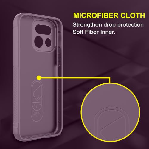 Image of Zapcase Back Case Cover for Realme 16T 5G | Compatible for Realme 16T 5G Back Cover | Liquid Silicon Magic Case with Camera Protection | Lavender