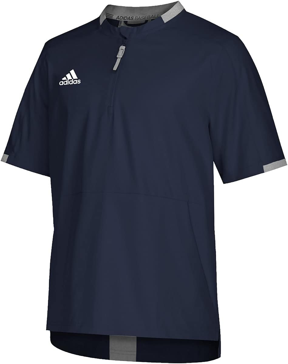 adidas Fielders Choice 2.0 Cage Jacket - Youth's Baseball M Team Navy Blue/Core Heather