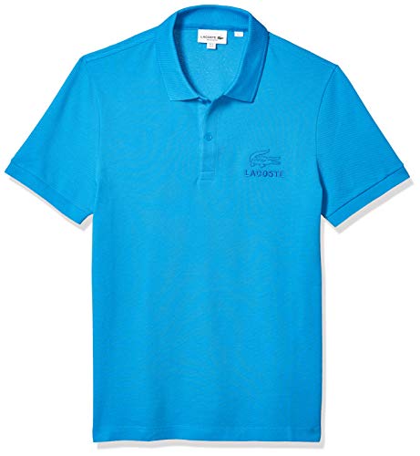Lacoste Men's Short Sleeve Regular Fit Tonal Pique Polo Shirt, Ibiza, 4XL