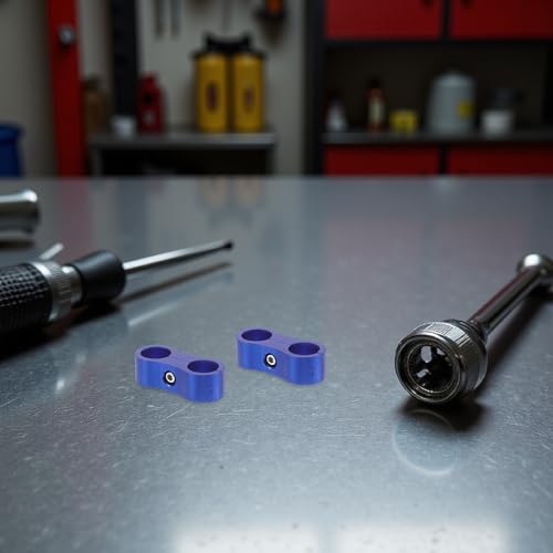 Abrazaderas de manguera de aluminio para línea de combustible de vehículo 6