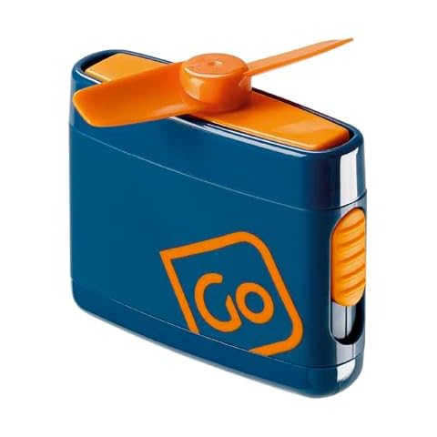 Go Travel Pocket-Sized Travel Fan, Portable Fan with Retractable Blades, Discreet, Battery-Powered Mini Fan, Travel Essentials Cover