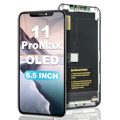 Écran pour iPhone 11 Pro Max OLED EFAITHFIX de remplacement avec vitre tactile 6,5 pouces
