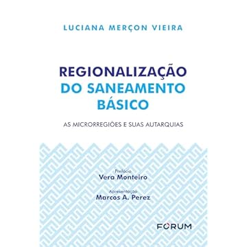 Capa do livro Regionalização do saneamento básico: as microrregiões e suas autarquias