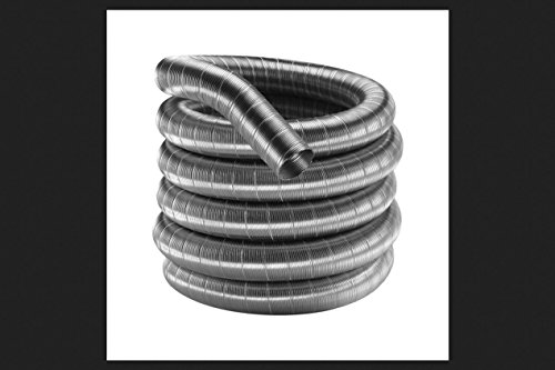 Simpson Duravent Chimney Relining Pipe 4" Dia. X 35 Ft. Flexible