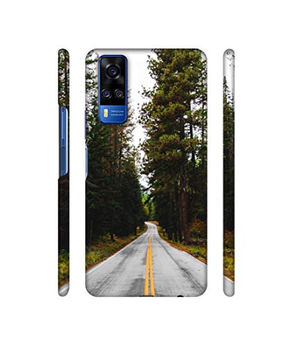 Image of Road Photo Design 3D Printed Hard Back Case Cover for Vivo Y51A / Y31 (2021)