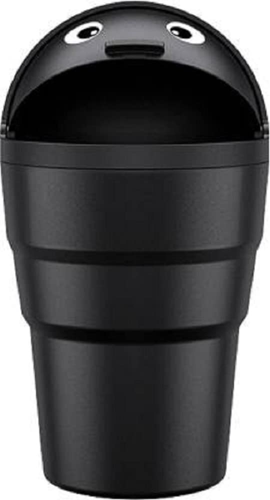 TANTRA Mini Car Trash Bin Can Holder Dustbin Black