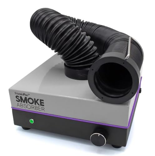 Studio Pro Smoke Absorber - Air Purifier for Soldering, Fameworking Projects, & More