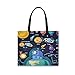 Cartoon Space Galaxy Sonnensystem Planet Pouch Big Zipper Holder Schreibwaren Tasche Hochwertige Federmäppchen