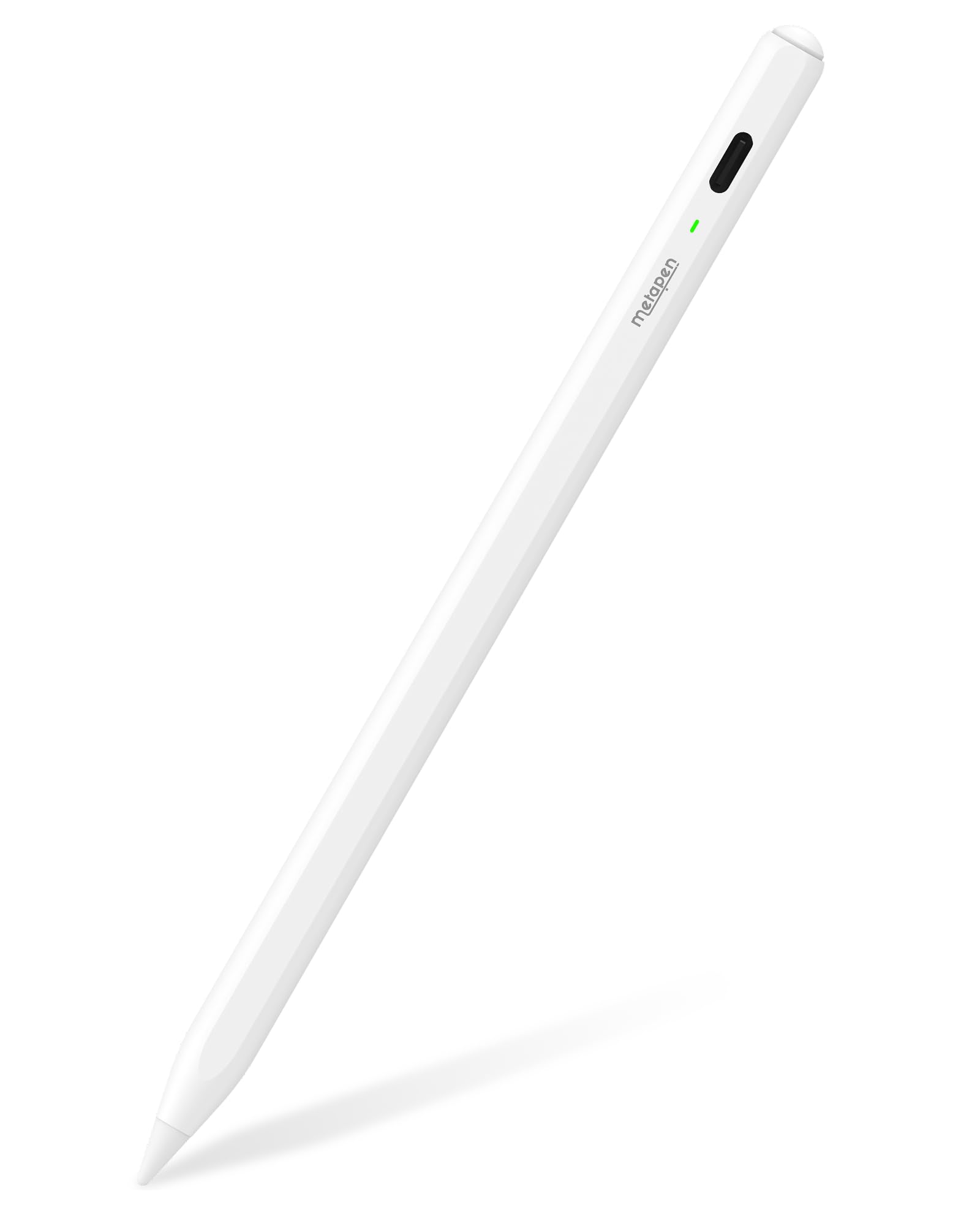 Metapen Penna Air8 per Apple iPad 2018-2026,Pencil per ipad con 2X Ricarica Rapida,Rifiuto del Palmo,Compatibile con iPad Air 5/4/3/11''M2/M3/M4,iPad 11 A16/10/9/8/7/6,Pro 12.9/11/13''M4,M5,Mini 5/6