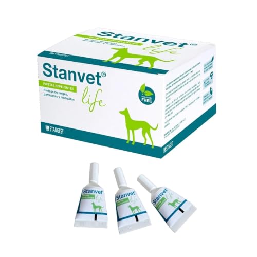 stanvet Expositor 12Uds Perro Y Gato Life 12 PIPETAS, Plástico, No Aplica