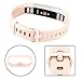 Vancle Fitbit Alta HR Bands, Classic Accessory Alta HR and Alta Band Replacement Wristband for Fitbit Alta 2016 / Fitbit Alta HR (Blush Pink, Large)