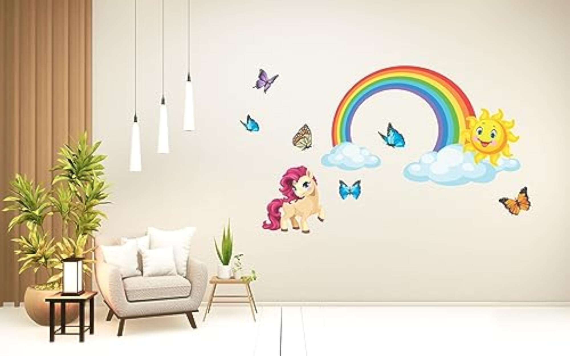 Rainbow Wall Sticker for Home Decor