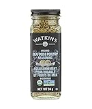 Watkins Gourmet Organic Spice Jar, Seafood & Poultry Seasoning, Non-GMO, Kosher, 94 g