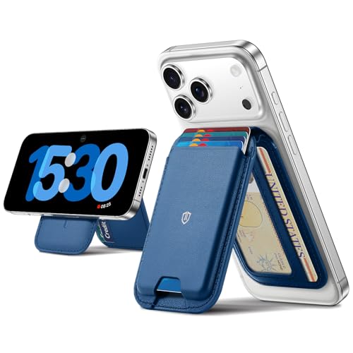 SHIELDON �X�}�z�X�^���h �J�[�h�P�[�X �{�v���U�[ ���͋z�� �p�x���߉� 6���J�[�h���[ [RFID�u���b�L���O] ���̓P�[�X��iPhone17/16/15/14/13/12/Plus/Pro/Pro Max/Air�V���[�Y�Ή� ���C�����u���[