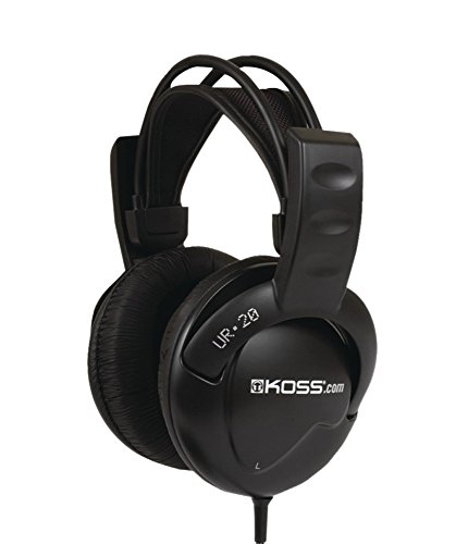 Koss Electronic Ur20 Full-Size, Over-The-Ear Headphones -  1690-RA8296