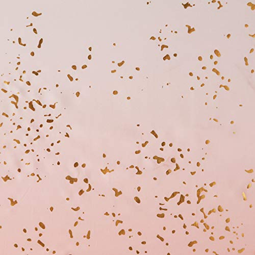 SKL HOME by Saturday Knight Ltd. Splatter Fabric Shower Curtain, Pink, 70"x72", W 70" x L 72" (1 Panels) - Image 3