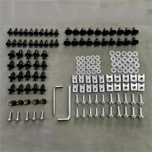 PPXDM Kit De Combinación Carrocería Carenado para Motocicleta Tornillos Accesorios para K&awasaki Z750 2007 2008 2009 2010 2011 2012 PPXDM Kit De Combinación Carrocería Carenado para Motocicleta Tornillos Accesorios para K&awasaki Z750 2007 2008 2009 2010 2011 2012