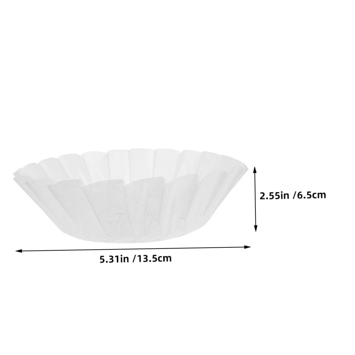 DOITOOL 100 Piezas Papel Antiadherente para Pasteles Envoltorios Grandes para Cupcakes Papel de Hornear para Freidora de Aire y Repostería para Hornear Pasteles Pequeños