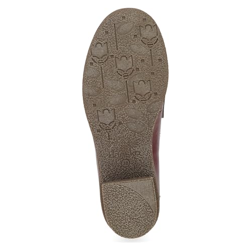 Image of Dansko Danica Heeled Loafer for Women - Waterproof Leather with Rubber Outsole and Leather Stacked Heel for Long-Lasting Style in Any Weather