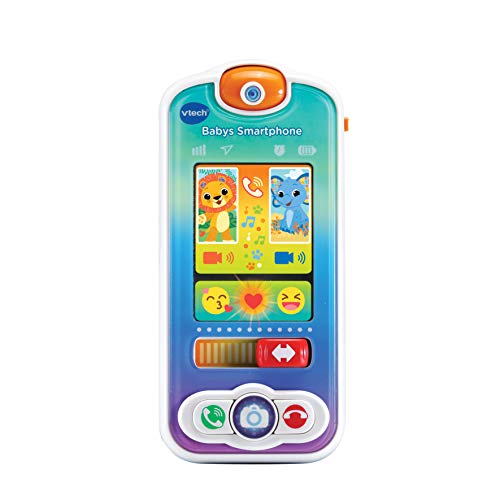 Vtech Babys Smartphone - Niedliches Spieltelefon mit 2 Bildschirmen und Lautstärkeregler