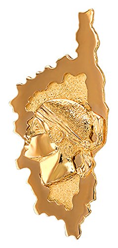 Orleo - REF11388BB : Pendentif Homme Or 9K jaune - Corse Tête de Maure - Fabriqué en France Cover