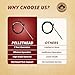 Harman Heatilator Black ESP Thermistor Probe, Fits Pellet Stoves, Coal One Year Warranty, Replacement Part # 3-20-00744