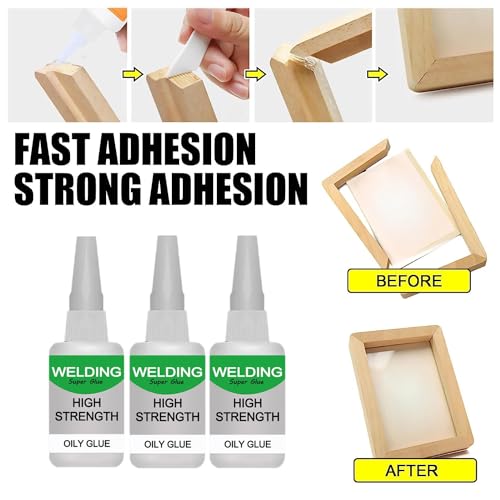 welding glue multifunctional glue welding high-strength universal super instant bonding strong adhesion glue3pcs