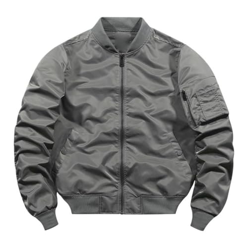 Chaqueta bomber informal de hombre para los días fríos de otoño