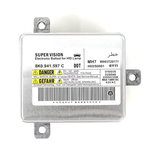 Balastro 8K0941597 sustitución de unidad de faro xenón para Audi A4 A6 6